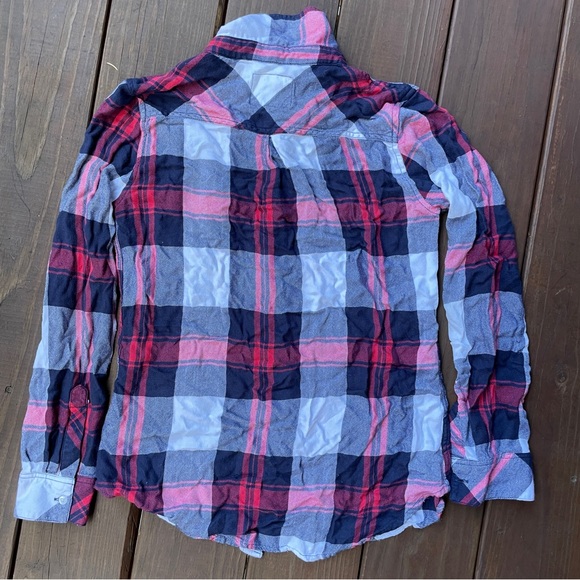 Rails - Red, White and Blue Plaid Button Down - Picture 5 of 5